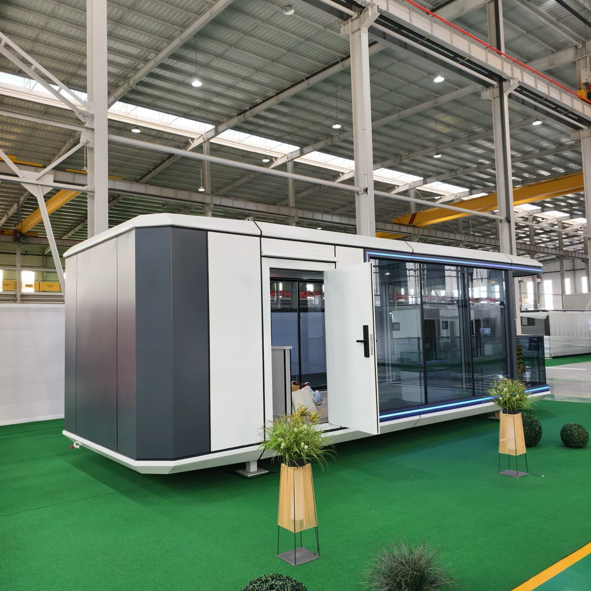 Space Capsule product in the showroom